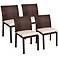 Vicento Set of 4 Outdoor Side Chairs