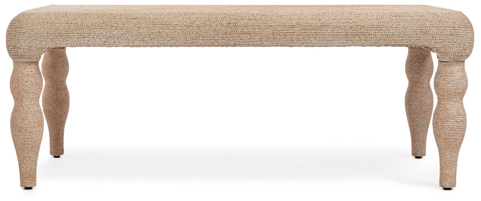 Image 2 Vicky Natural Woven Seagrass Coffee Table more views