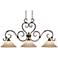 Vicosa Collection Three Light Island Style Chandelier