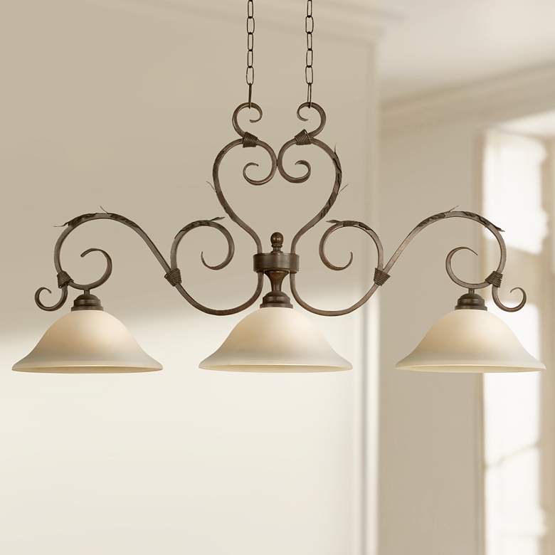 Image 1 Vicosa Collection Three Light Island Style Chandelier