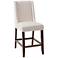 Victor 25 3/4" Cream Fabric Counter Stool