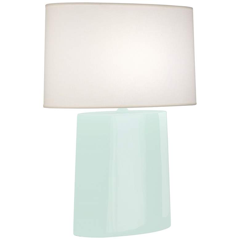 Image 1 Victor 26.25" High Mint Glazed Finish Table Lamp