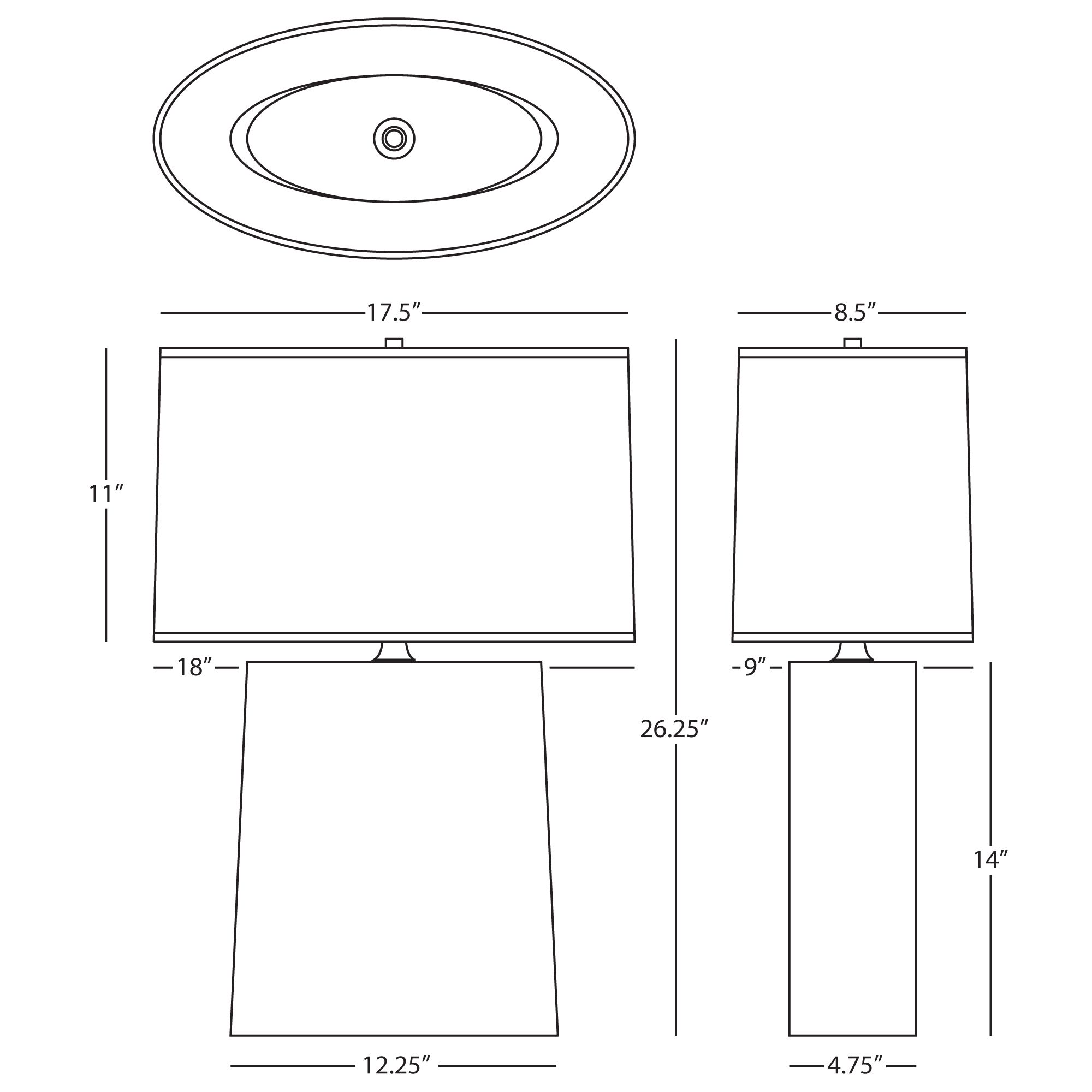 Image 3 Victor 26.25" High Mint Glazed Finish Table Lamp more views