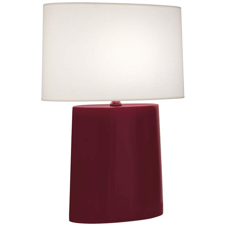 Image 1 Victor 26.25" High Sugar Plum Glazed Finish Table Lamp