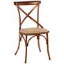 Victor Matte Copper Metal Dining Chairs Set of 2