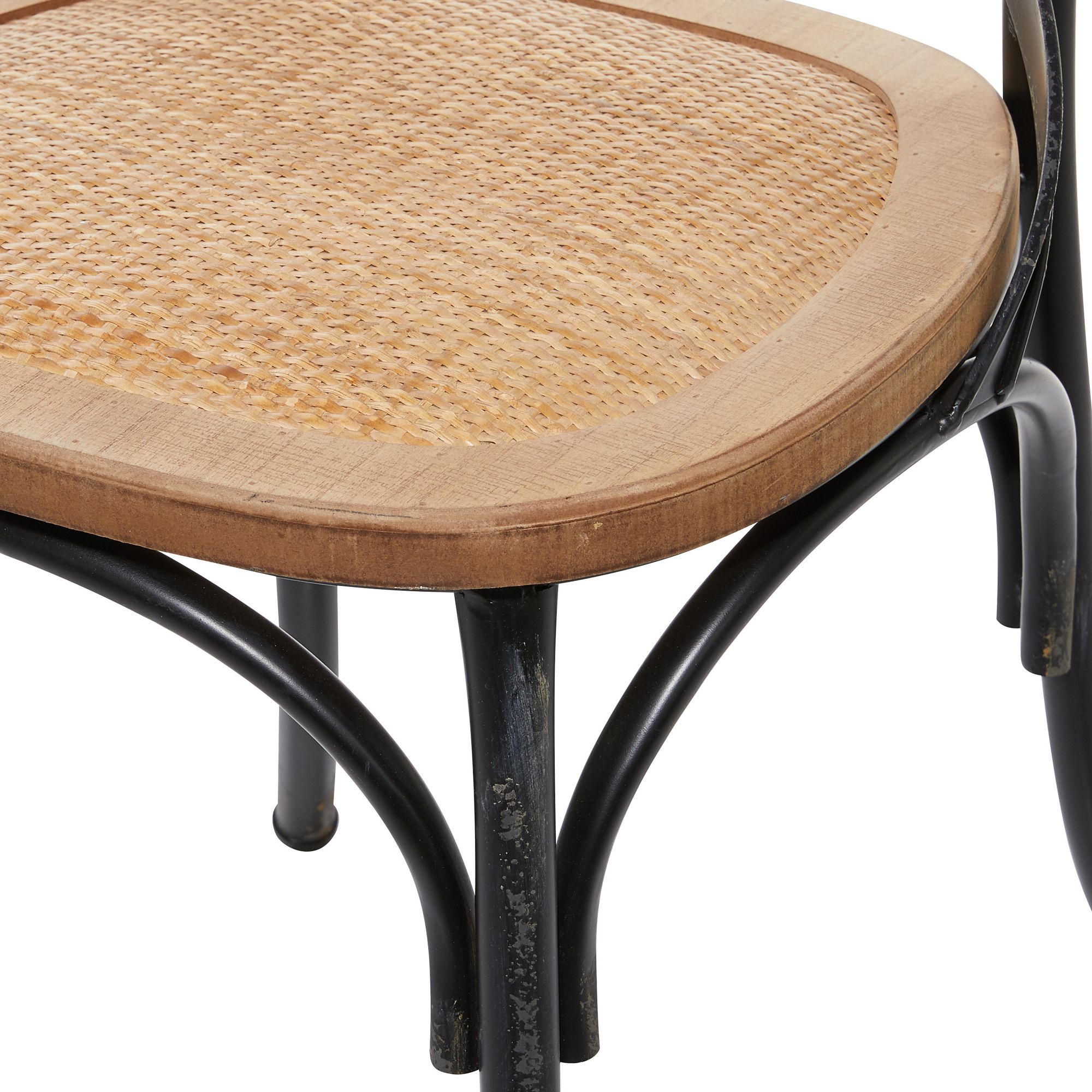 Image 3 Victor Painted Black Metal Dining Chair more views