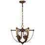 2_Victoria 4-Light Pendant in Heirloom Gold more views