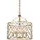 Victoria Park 26 1/2" Wide 6-Light Elara Gold Pendant