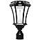 Victorian Black 3 Bracket Motion Sensor Solar LED Light