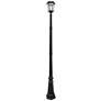 Watch A Video About the Victorian Black LED 1 Lamp Solar Post Light
