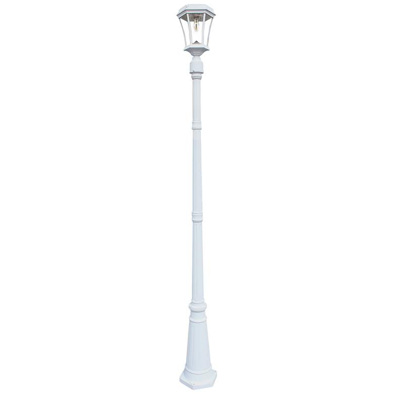 Image 3 Victorian Bulb White Solar LED Dusk to Dawn Outdoor Light more views