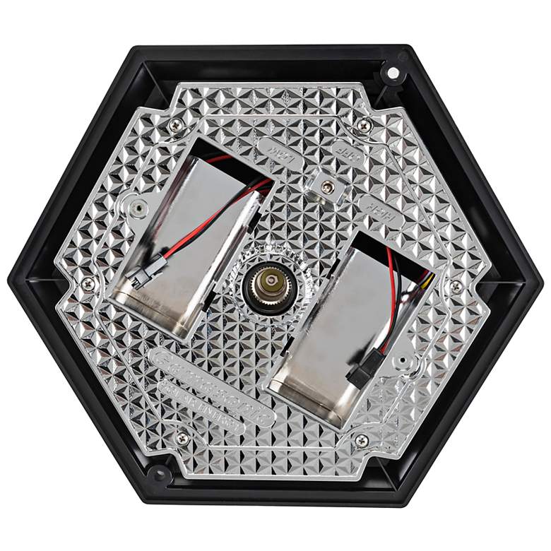 Image 4 Victorian Morph 21" High Black Solar LED Outdoor Wall Light more views