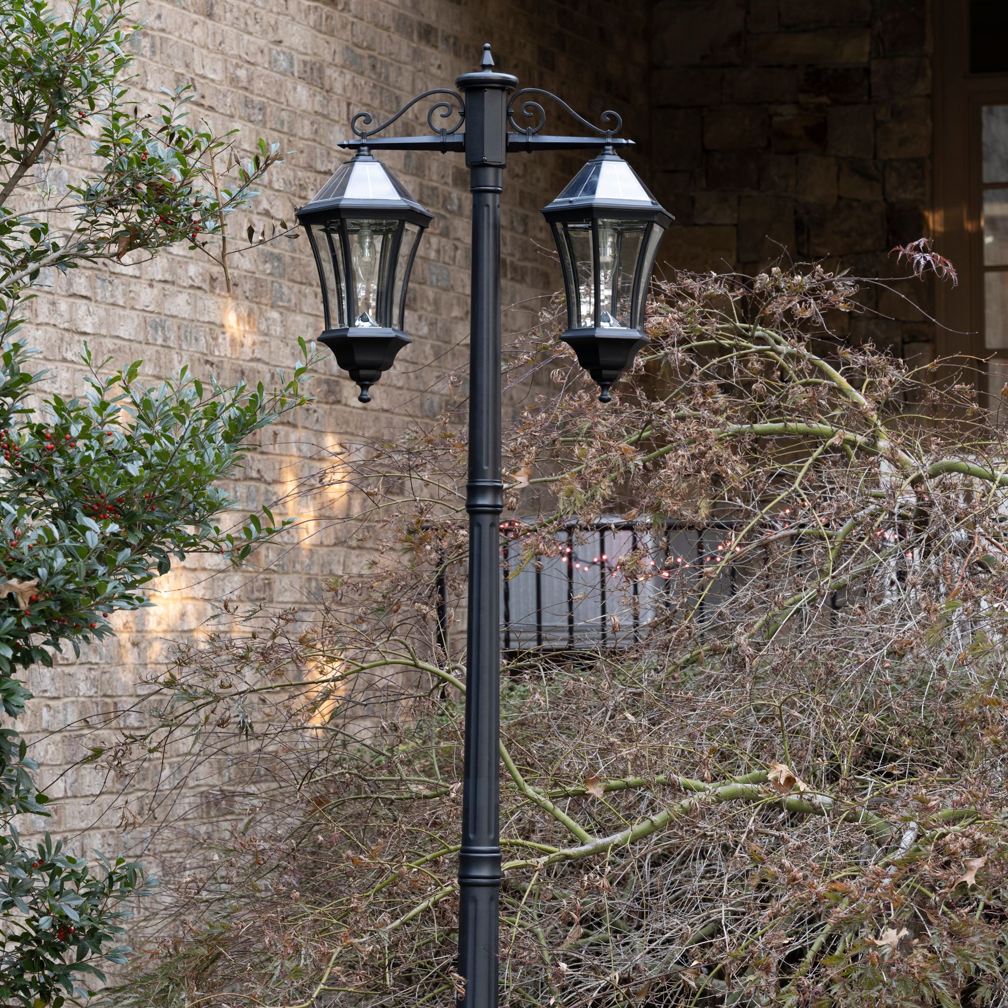 Watch A Video About the Victorian Black Solar LED Post Light