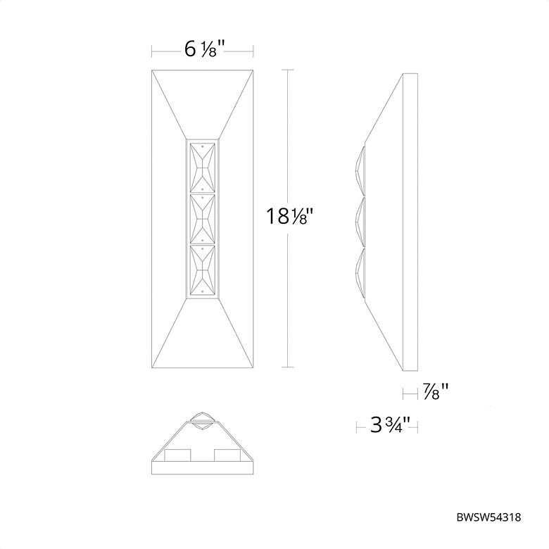 Image 5 Vida 1 Light LED Outdoor Wall Light more views