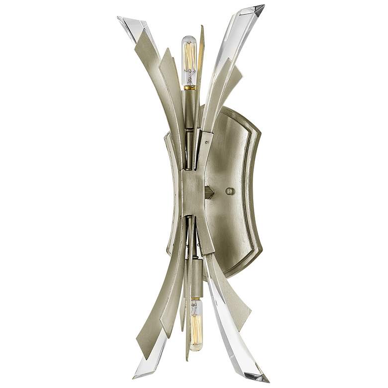 Image 5 Vida 17 1/4" High Silver Wall Sconce by Hinkley Lighting more views