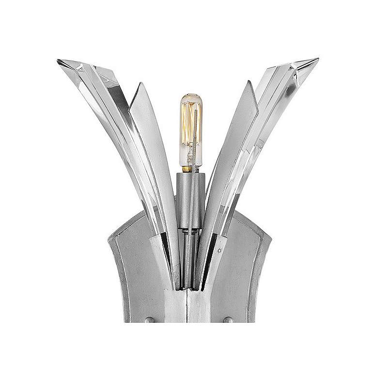 Image 7 Vida 17 1/4" High Silver Wall Sconce by Hinkley Lighting more views