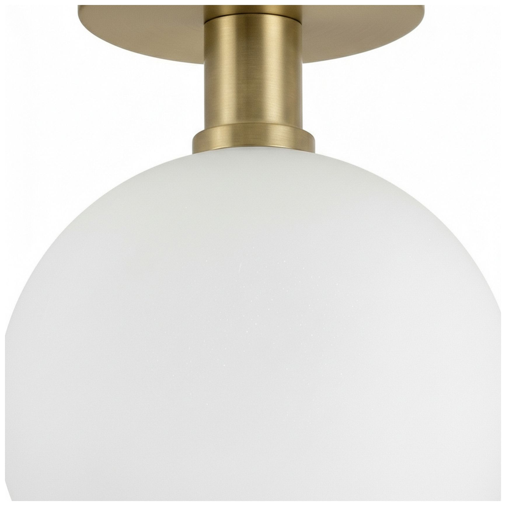 Image 4 Vida 7" High White, Aged Brass LED Wall Sconce more views