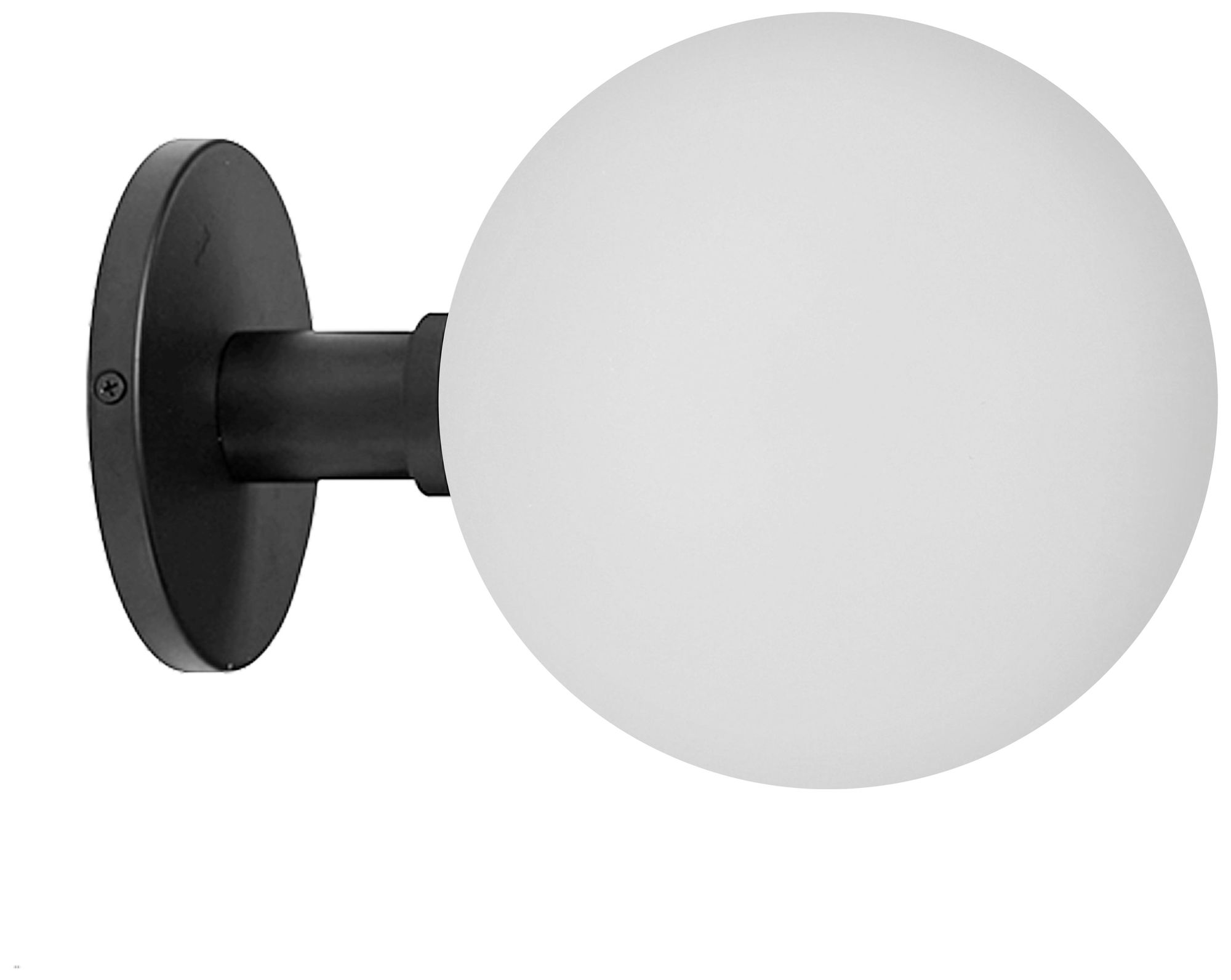 Image 2 Vida 7" High White, Matte Black LED Wall Sconce more views