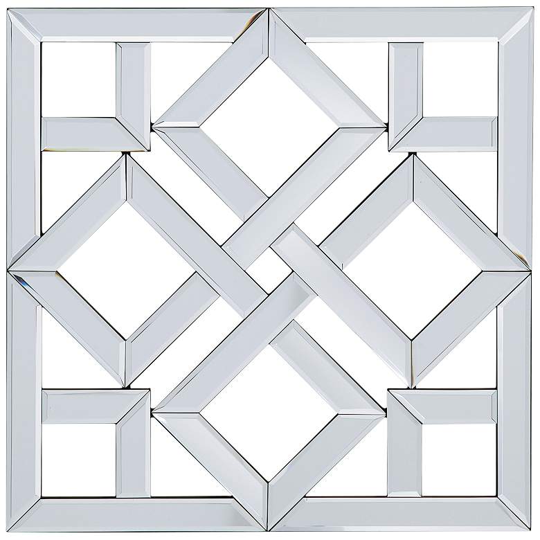 Image 1 Vida Clear 24" Square Wall Mirror