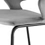 3_Vidar 26" Gray Velvet Counter Stool more views