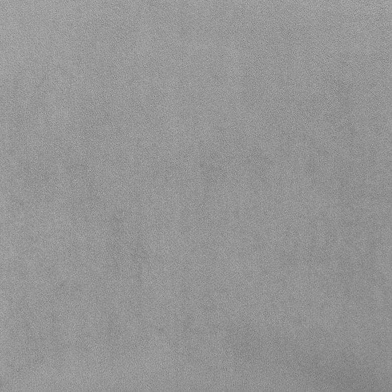Image 4 Vidar 26" Gray Velvet Counter Stool more views