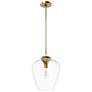 1_Vidria Clear Glass 1 Light 12 Inch Pendant