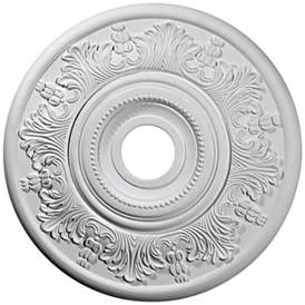 Image1 of Vienna 20" Wide Primed Round Ceiling Medallion