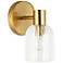 Vienna 8" High Aged Brass Wall Sconce