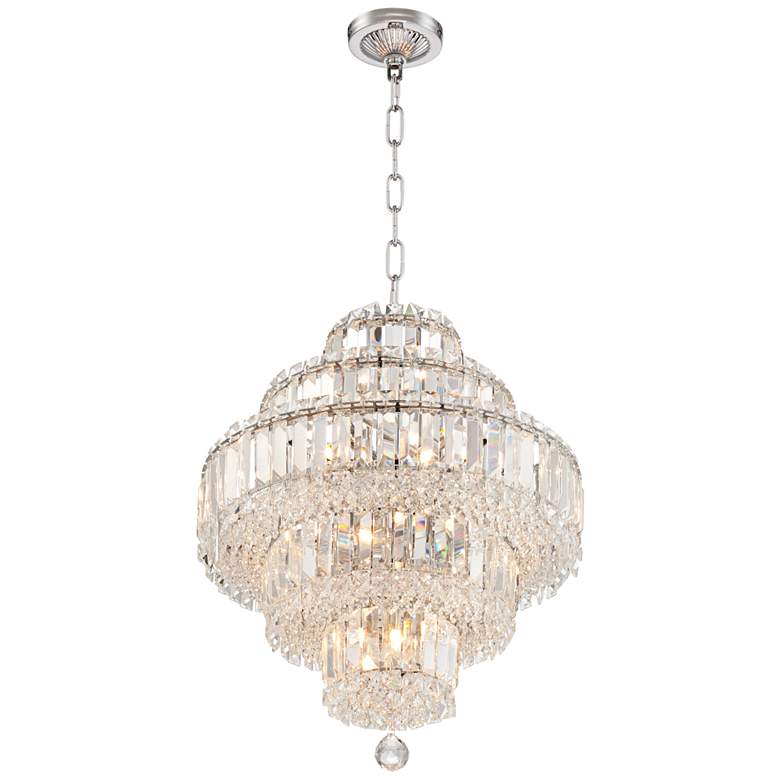 Image 4 Vienna Full Spectrum 18 1/2"  Magnificence 18-Light Crystal Chandelier more views