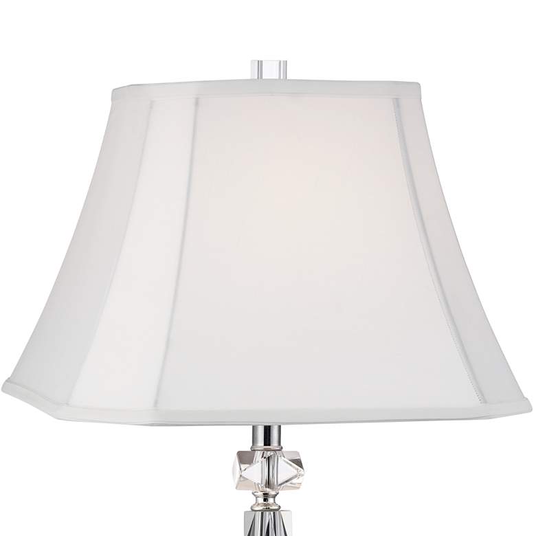Image 4 Vienna Full Spectrum 25 1/2" Cut Crystal Column Table Lamps Set of 2 more views