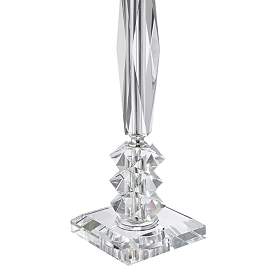 Image5 of Vienna Full Spectrum 25 1/2" Cut Crystal Column Table Lamps Set of 2 more views