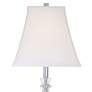 3_Vienna Full Spectrum 25" Tapered Glass Crystal Column Table Lamp more views