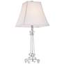 6_Vienna Full Spectrum 25" Tapered Glass Crystal Column Table Lamp more views