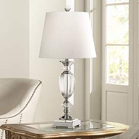Image1 of Vienna Full Spectrum 31" Beveled Urn Traditional Crystal Table Lamp
