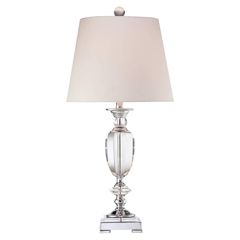 Image 3 Vienna Full Spectrum 31" Beveled Urn Traditional Crystal Table Lamp more views