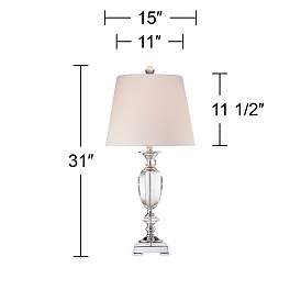 Image4 of Vienna Full Spectrum 31" Beveled Urn Traditional Crystal Table Lamp more views
