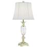 2_Vienna Full Spectrum 31" Brass and Crystal Lamp with Cord Dimmer