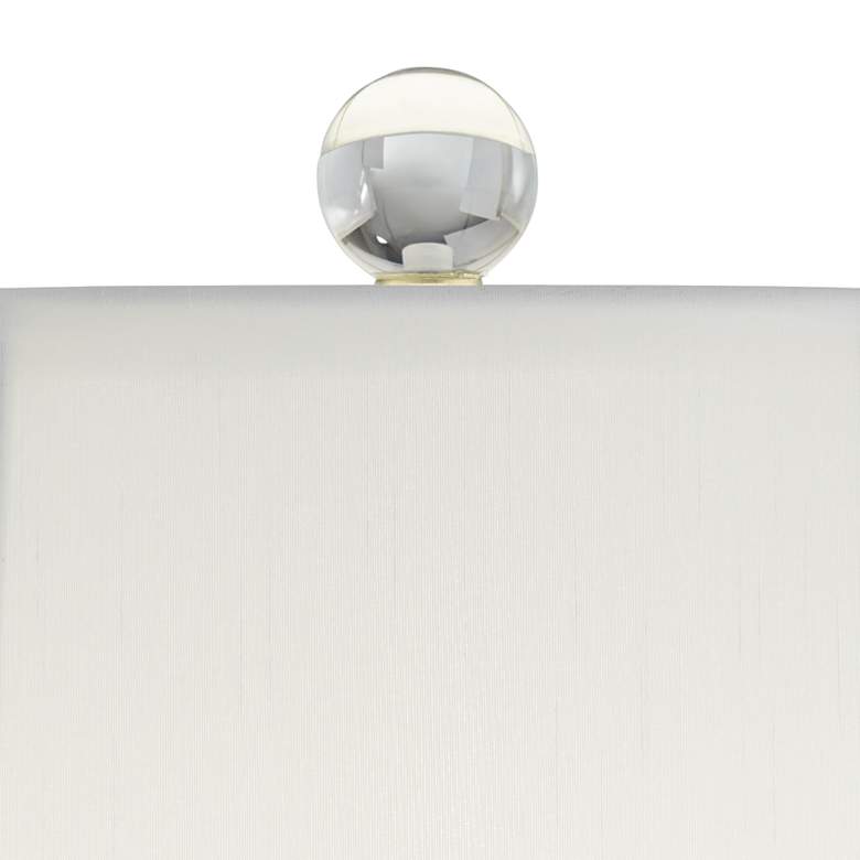 Image 3 Vienna Full Spectrum 31" Brass and Crystal Lamp with Cord Dimmer more views