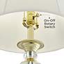 5_Vienna Full Spectrum 31" Brass and Crystal Lamp with Cord Dimmer more views