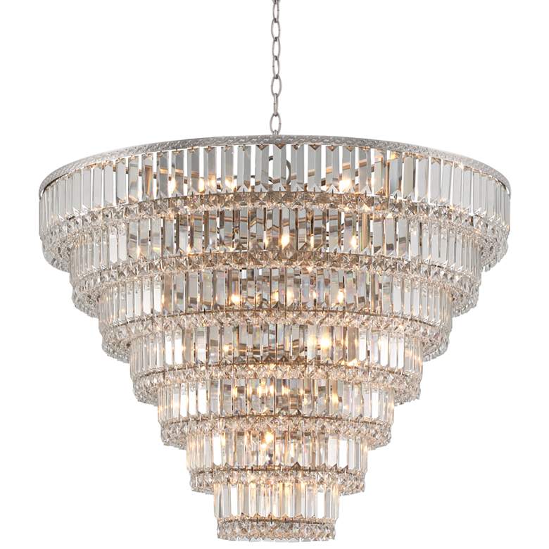 Image 2 Vienna Full Spectrum 32 3/4 inch Magnificence 29-Light Crystal Chandelier
