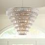 Watch A Video About the Magnificence Nickel Crystal 29 Light LED Chandelier