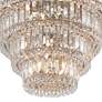 Watch A Video About the Magnificence Nickel Crystal 29 Light LED Chandelier