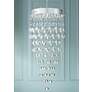Vienna Full Spectrum Aida 18" Wide Pouring Crystal Bubble Chandelier