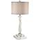 Vienna Full Spectrum Aline 26 1/2" Crystal Lamp with Marble Riser