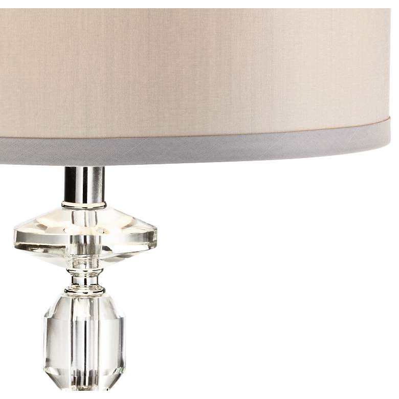 Image 6 Vienna Full Spectrum Aline 26 1/2" Crystal Table Lamp with USB Dimmer more views