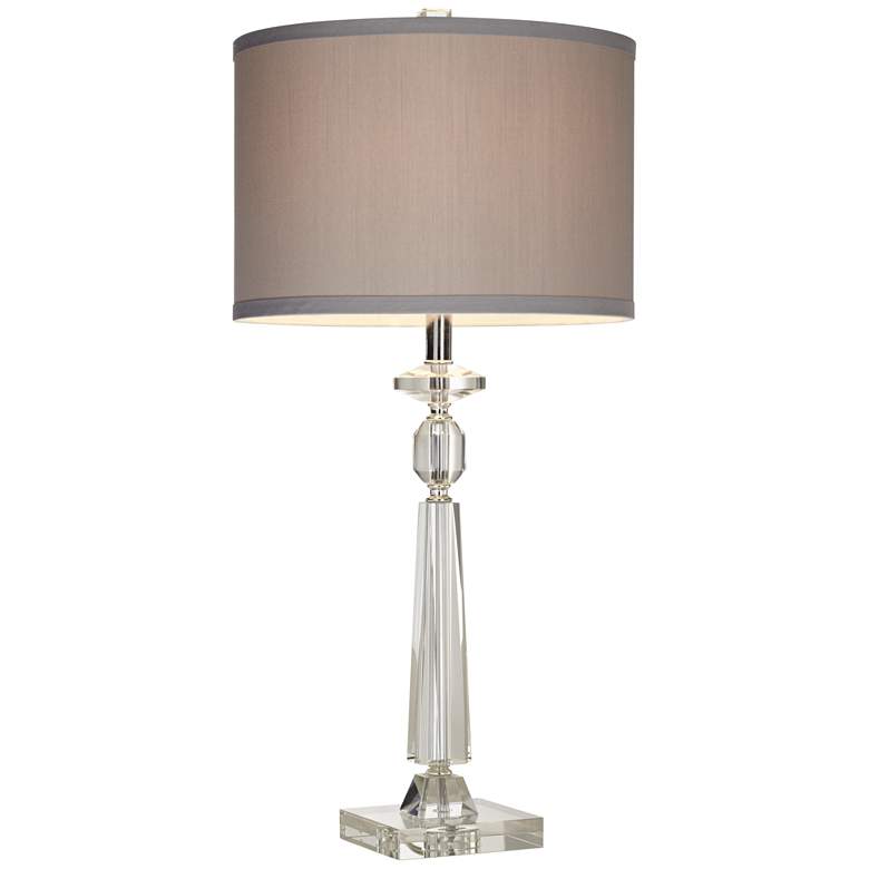 Image 6 Vienna Full Spectrum Aline 27" Crystal Table Lamps Set of 2 more views