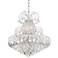 Vienna Full Spectrum Calylah 21 1/2" Chrome and Crystal Chandelier