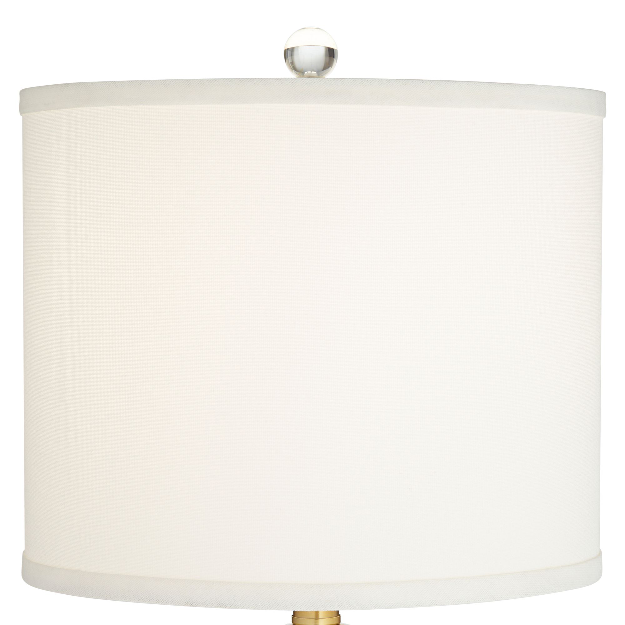 Image 4 Vienna Full Spectrum Carrillo 38 1/2" Crystal Table Lamp Set of 2 more views