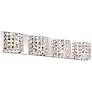 5_Vienna Full Spectrum Cesenna 35 1/2" Crystal 4-Light LED Bath Fixture more views