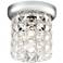 Vienna Full Spectrum Cesenna 4 3/4" Wide Crystal Ceiling Light